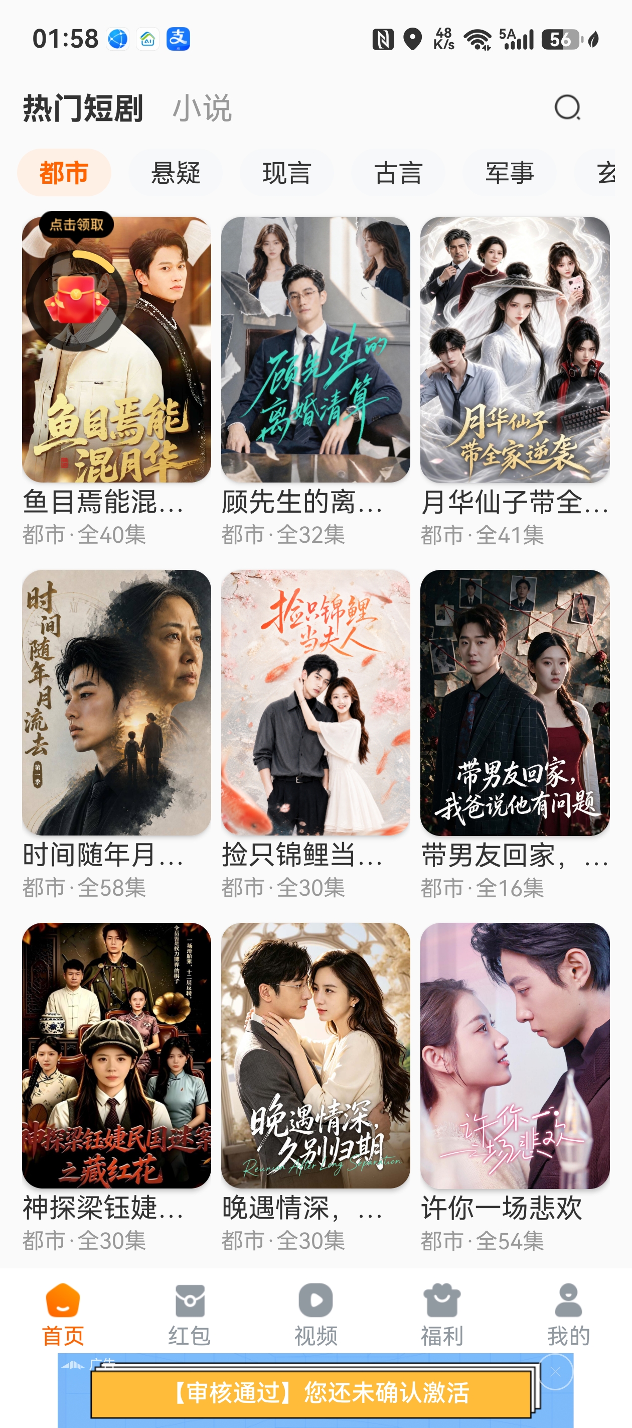 定制企业短剧平台 · 剧集列表